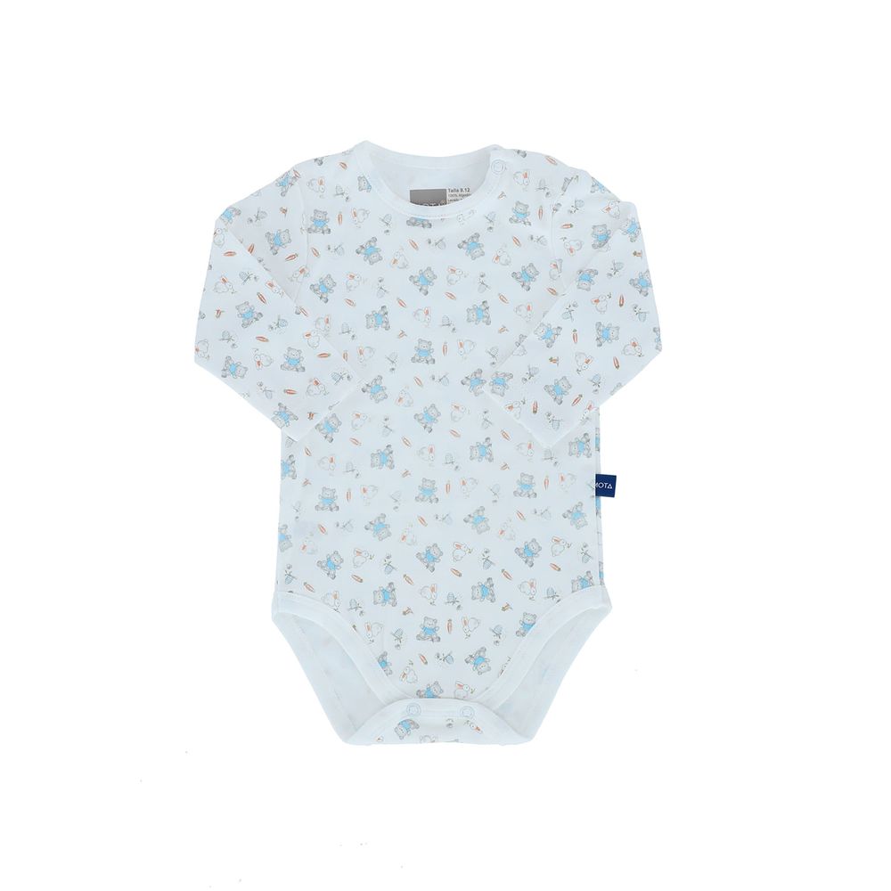 MT4743 - Body Manga Larga Algodón Pima Pack 2 Niño