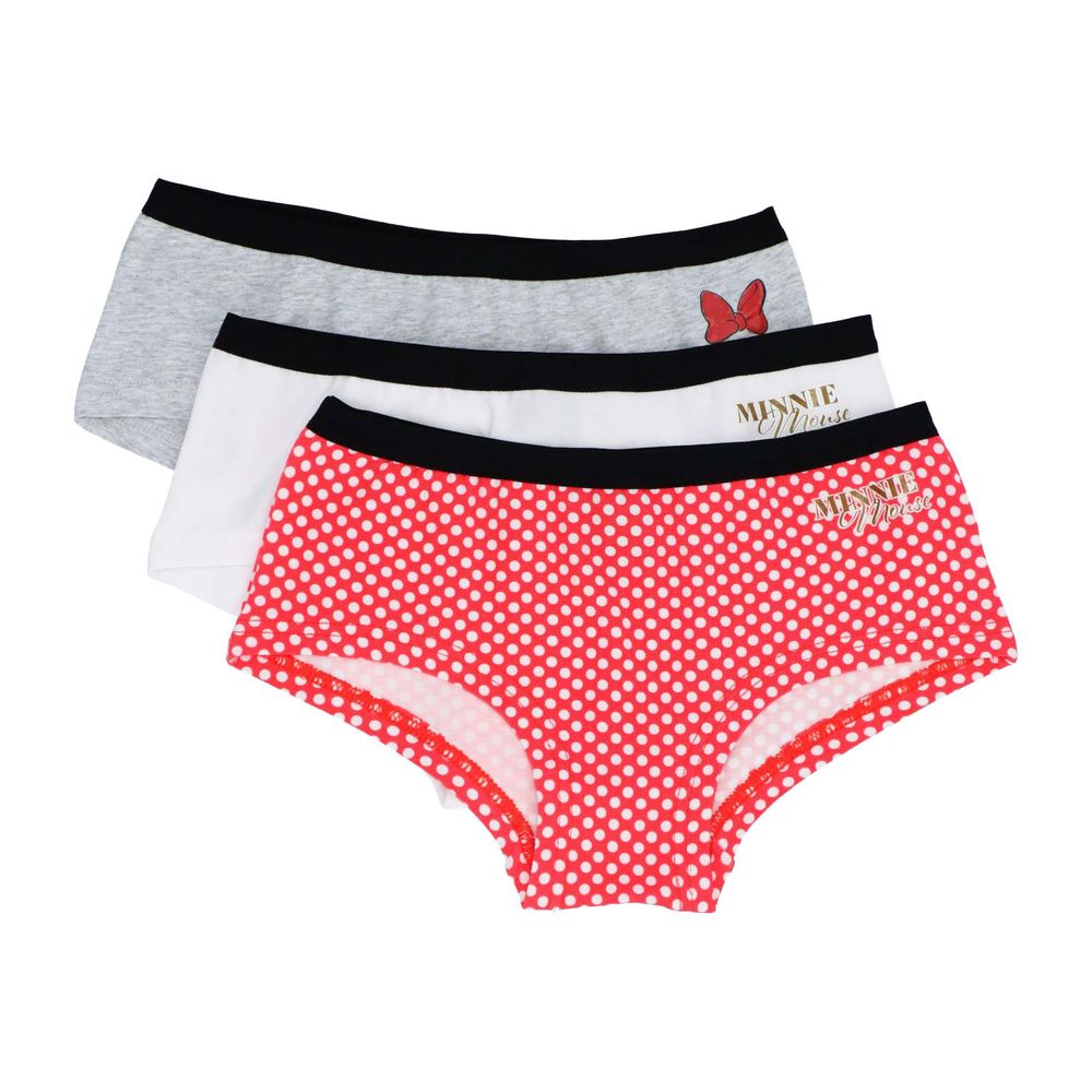 40424 - Pantaleta Algodón Pack 3 Minnie