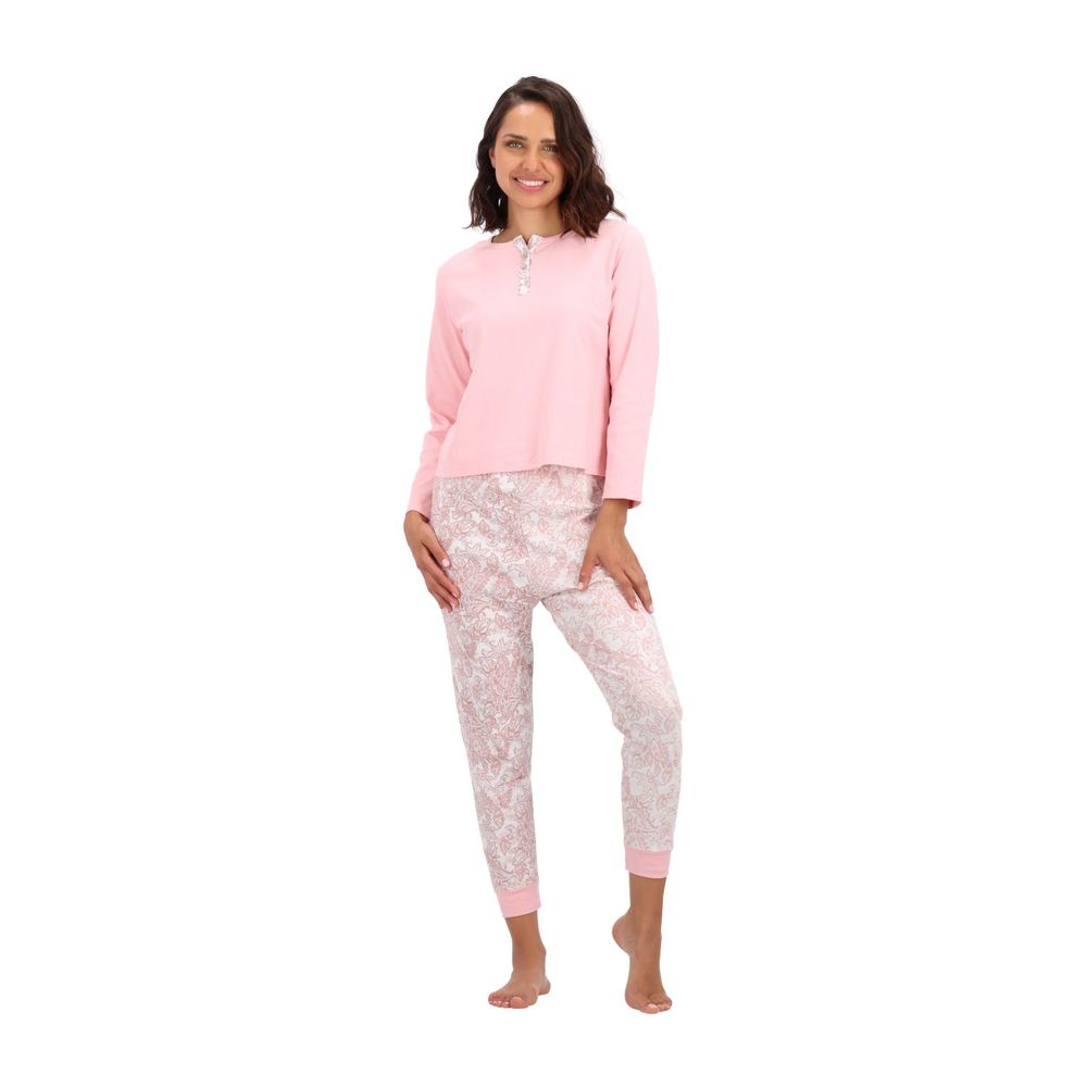 30935 - Pijama Largo Algodón