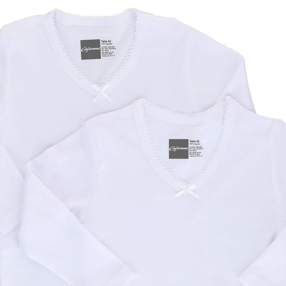 4523 - Camiseta Manga Larga Pack 2