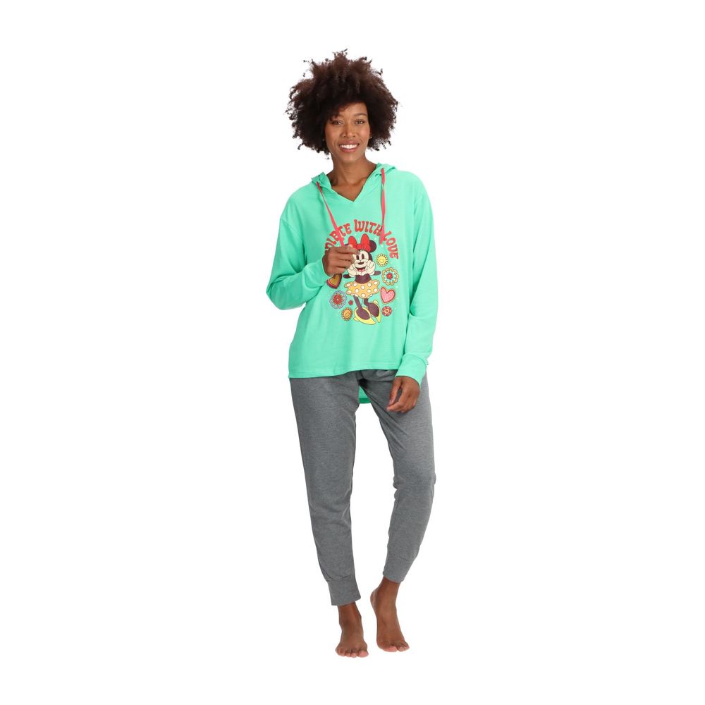 30945 - Pijama Mujer Algodón Minnie