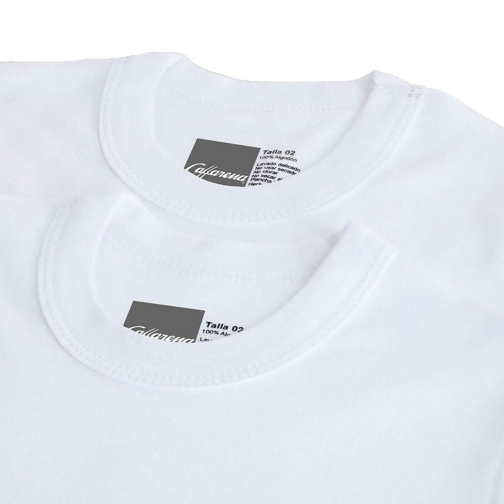 4526 - Camiseta Manga Corta Pack 2