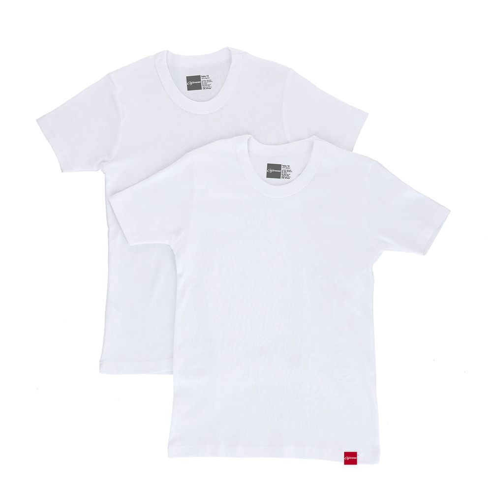 4527 - Camiseta Manga Corta Pack 2